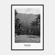 Hawaii Portrait B&W No 1 Poster