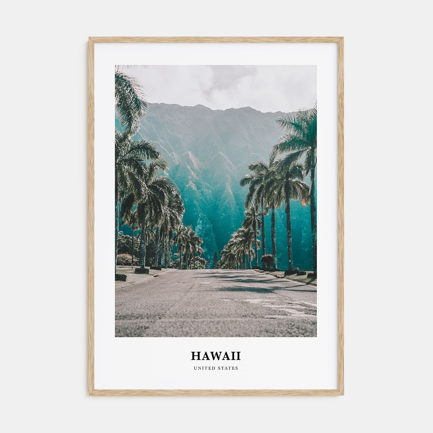 Hawaii Portrait Color No 1 Poster