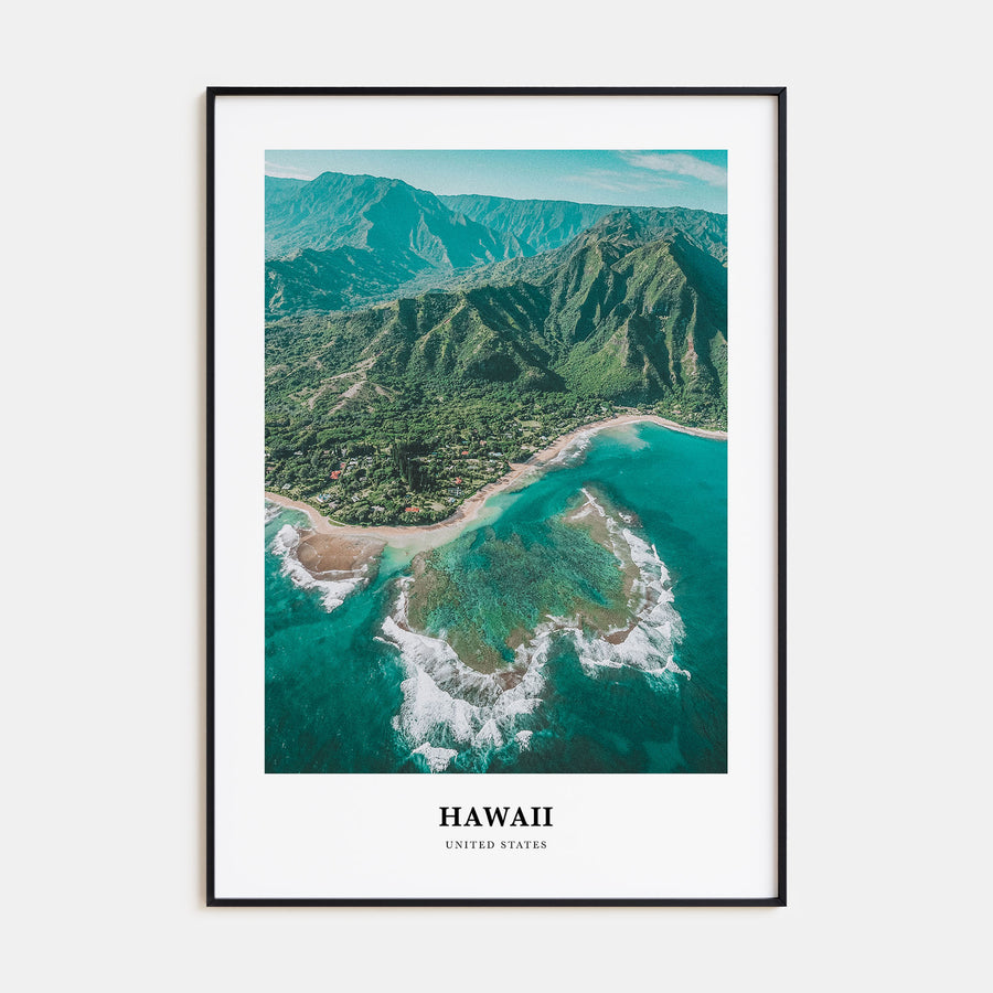 Hawaii Portrait Color No 2 Poster