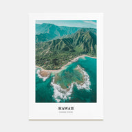Hawaii Portrait Color No 2 Poster