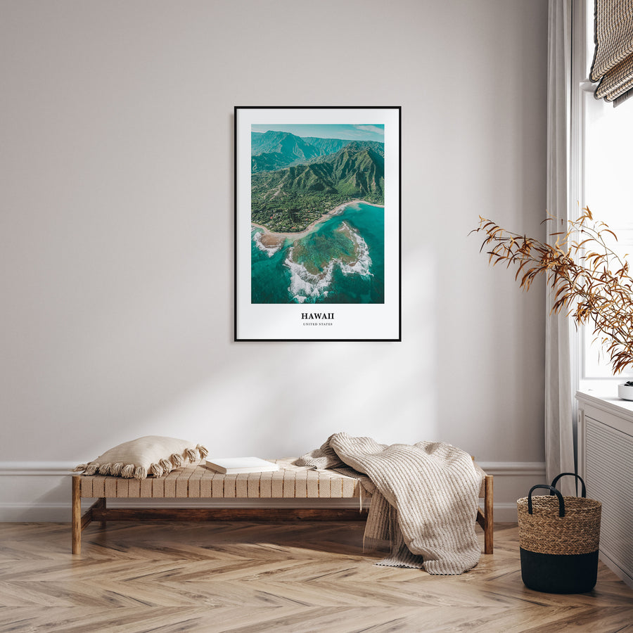 Hawaii Portrait Color No 2 Poster
