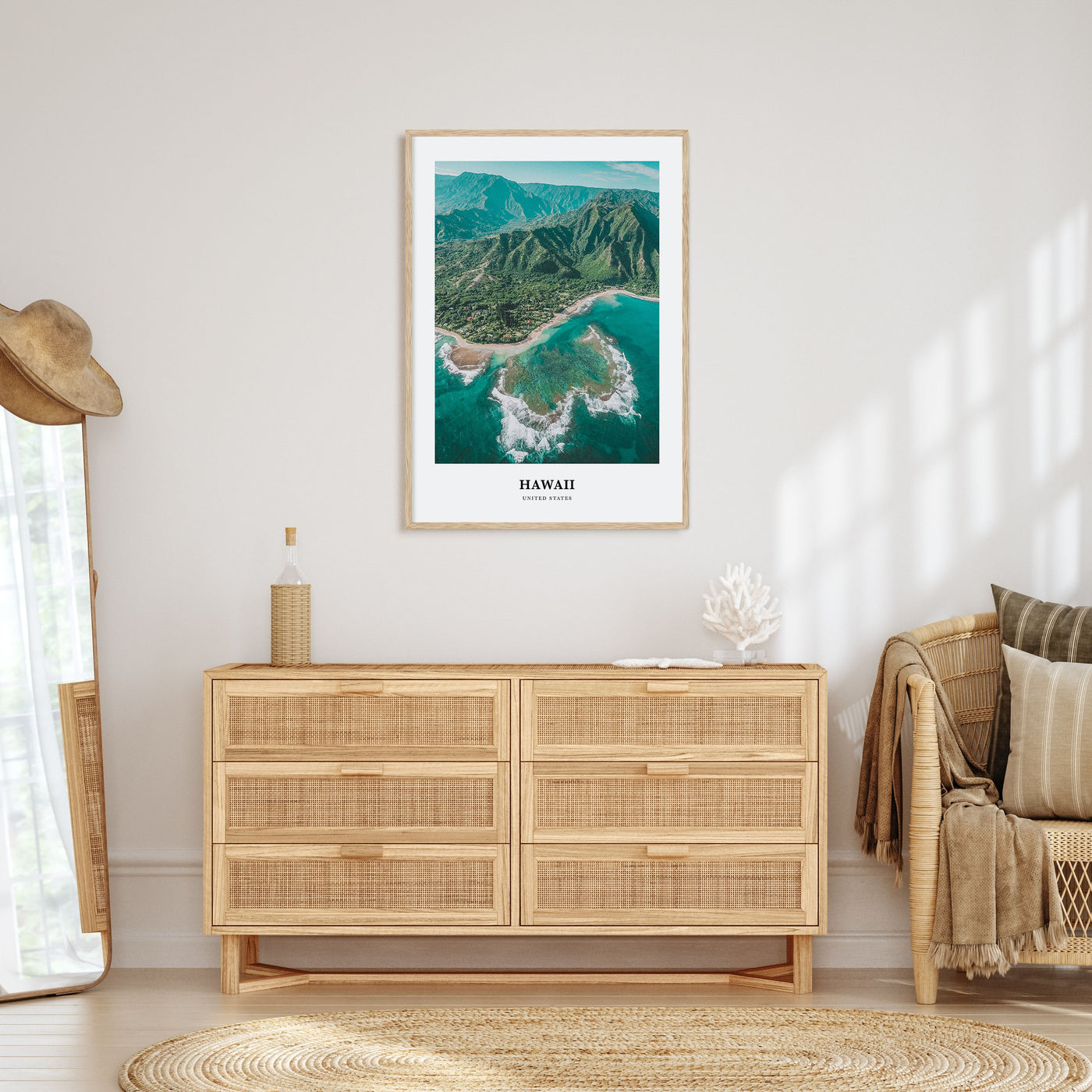 Hawaii Portrait Color No 2 Poster