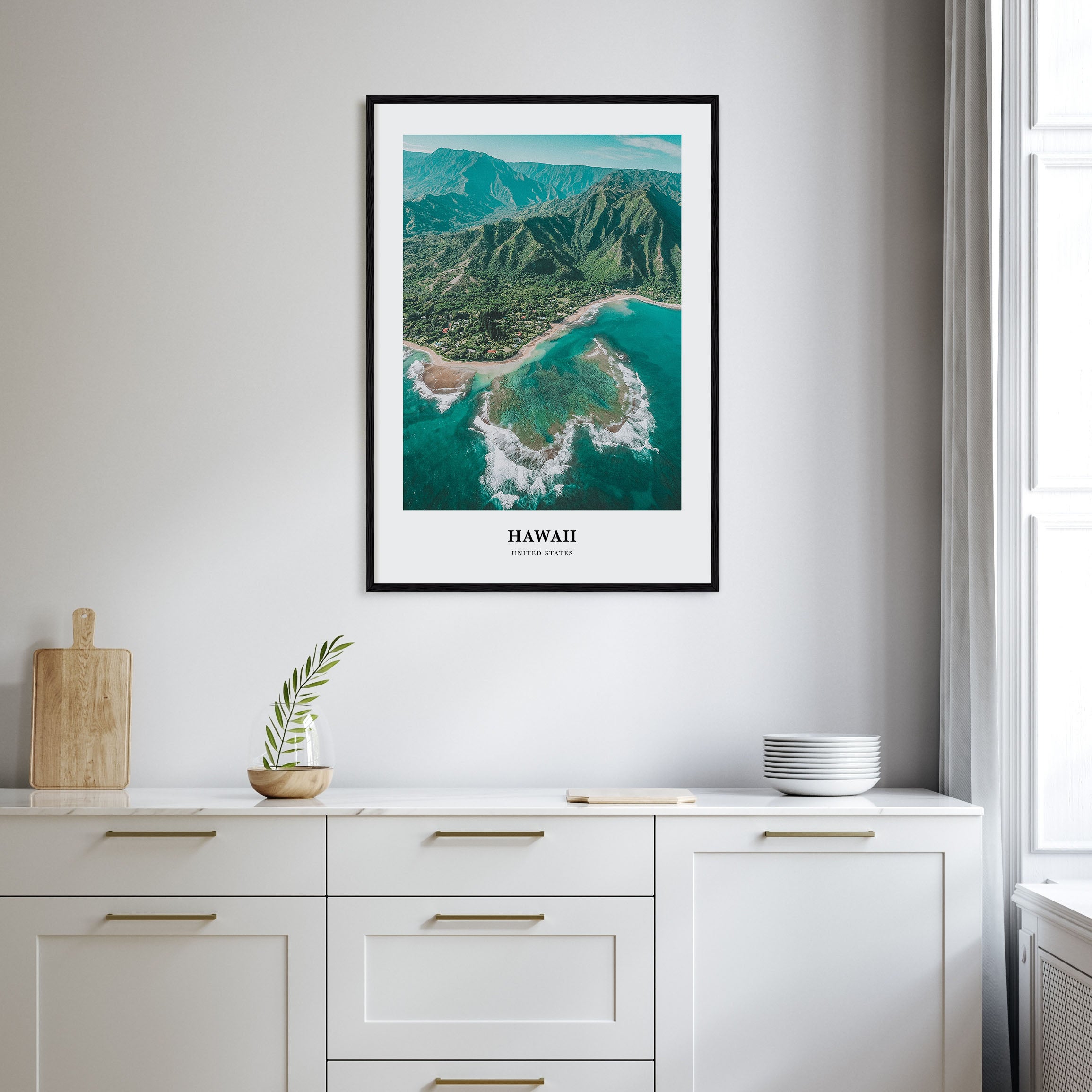 Hawaii Portrait Color No 2 Poster