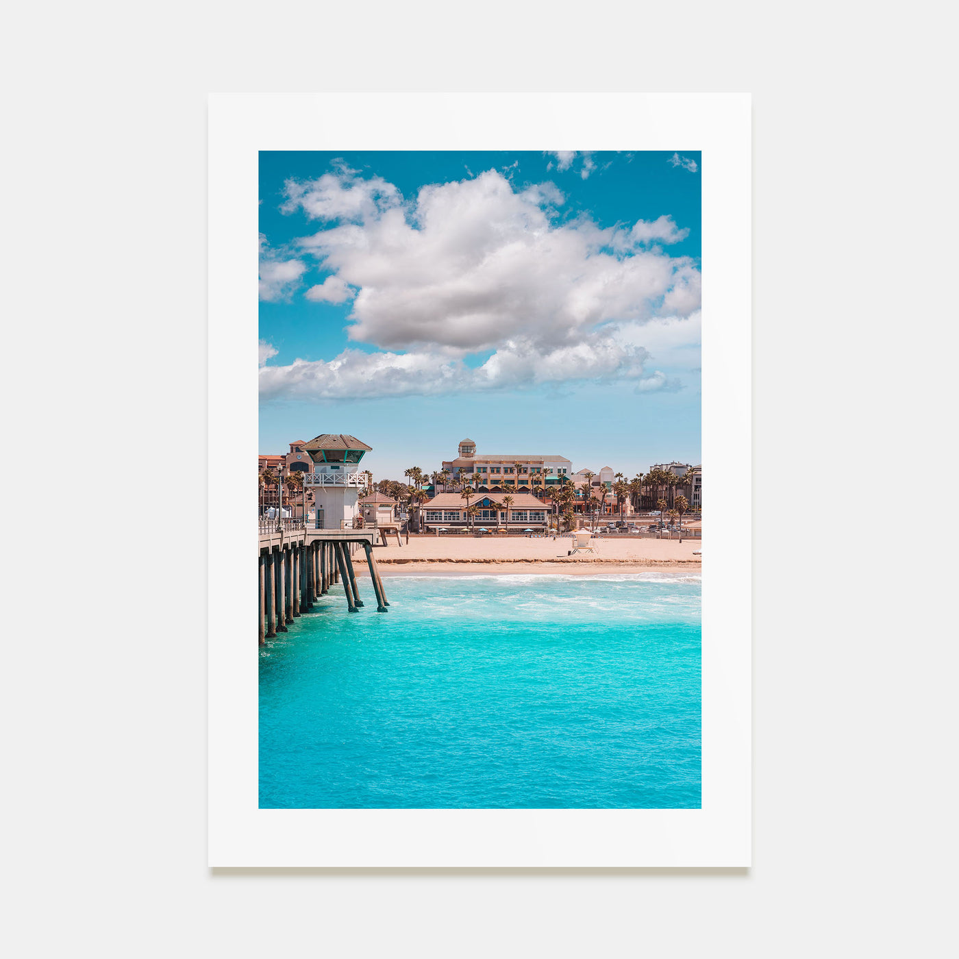 Huntington Beach Photo Color No 1 Poster