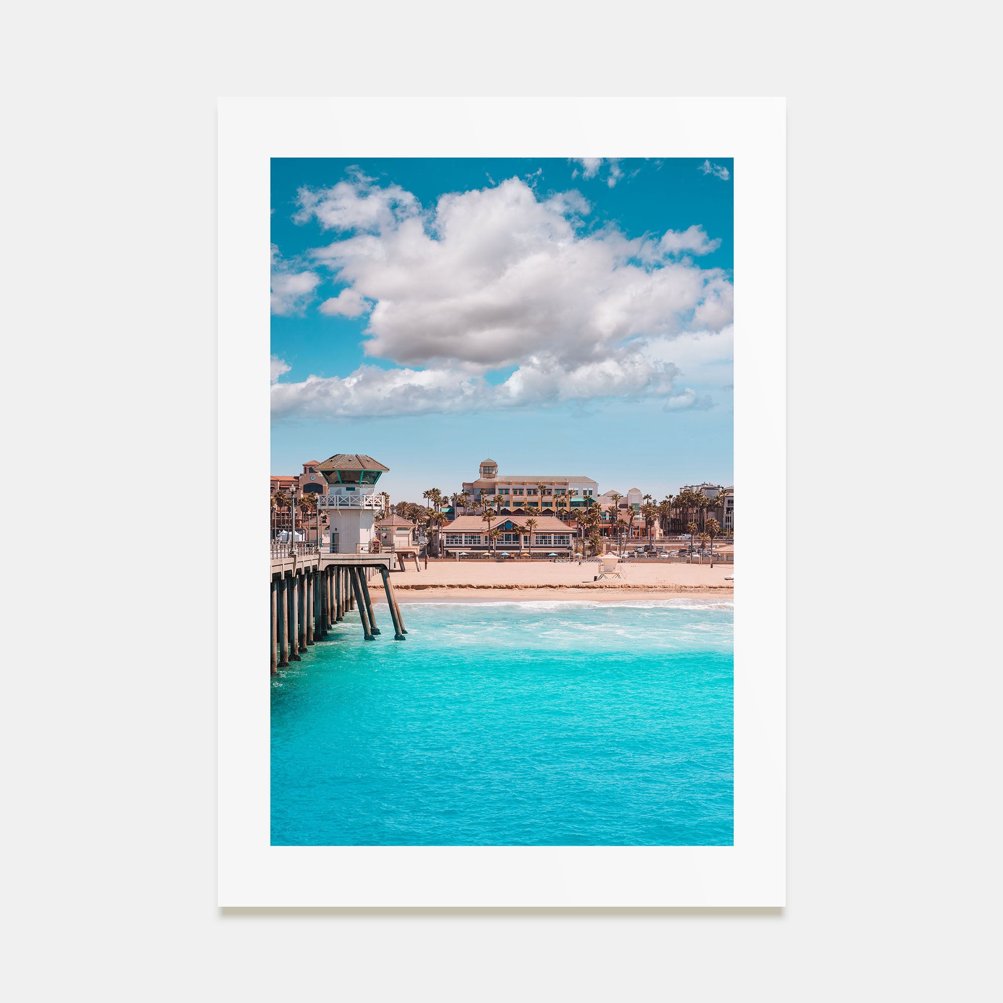 Huntington Beach Photo Color No 1 Poster