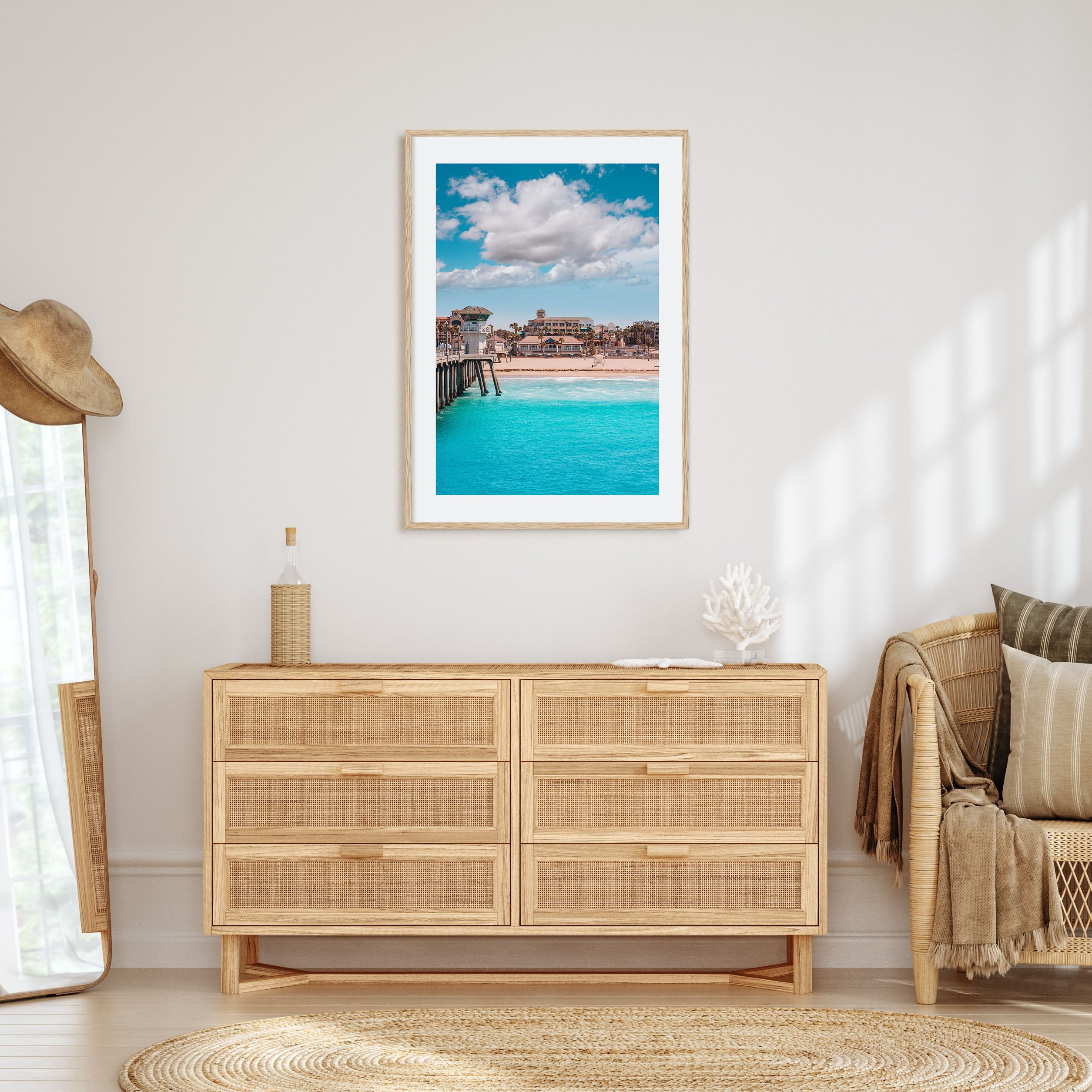 Huntington Beach Photo Color No 1 Poster