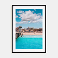 Huntington Beach Photo Color No 1 Poster