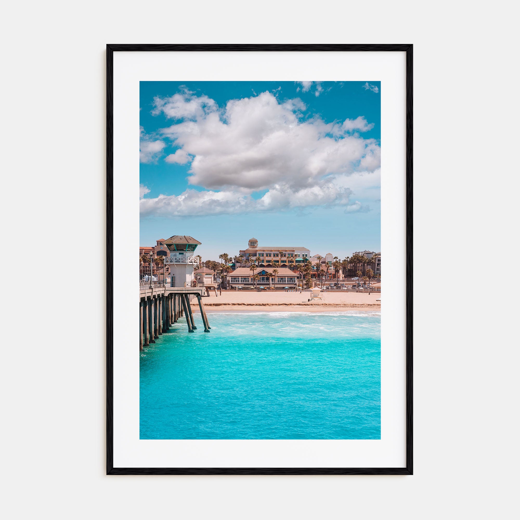 Huntington Beach Photo Color No 1 Poster