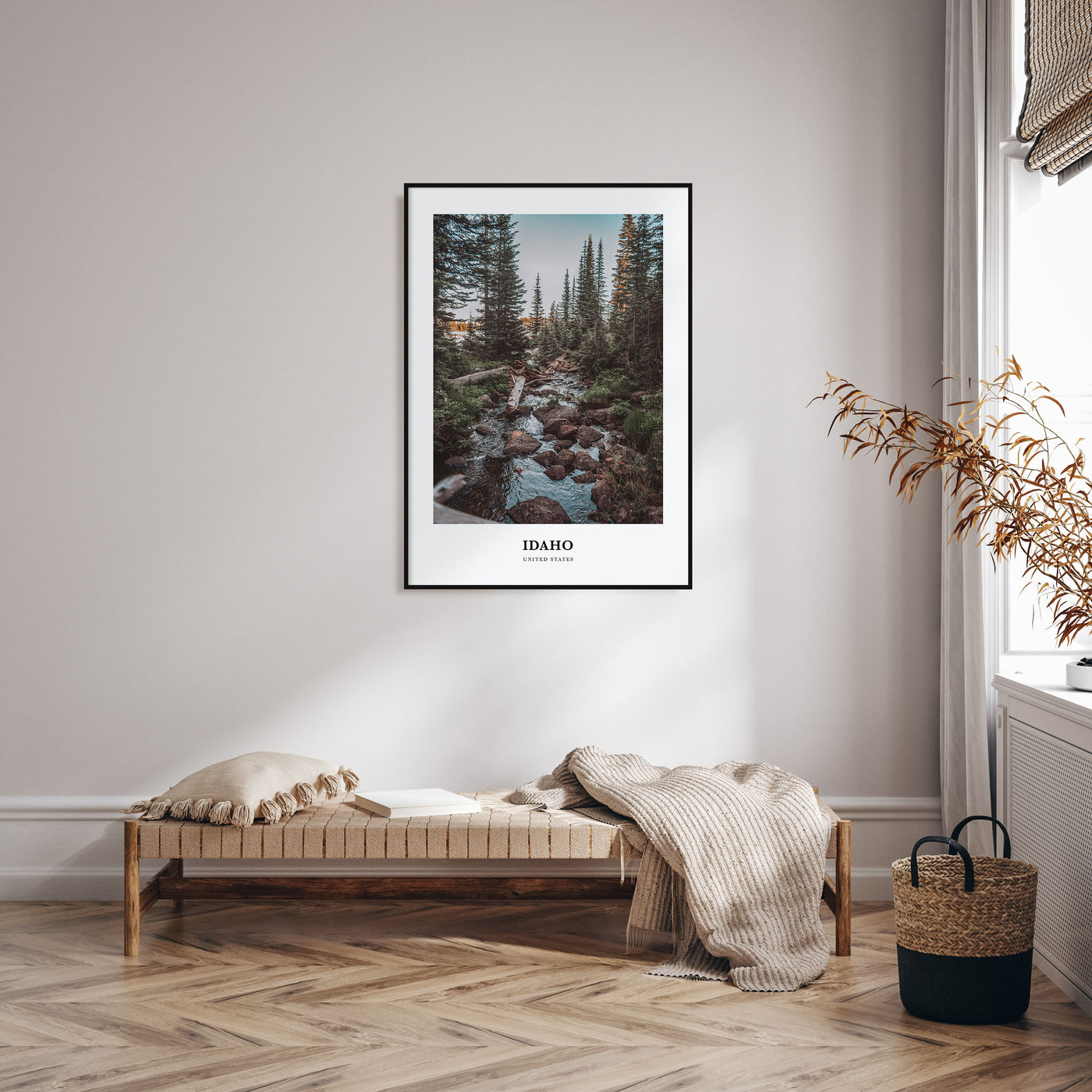 Idaho Portrait Color No 1 Poster