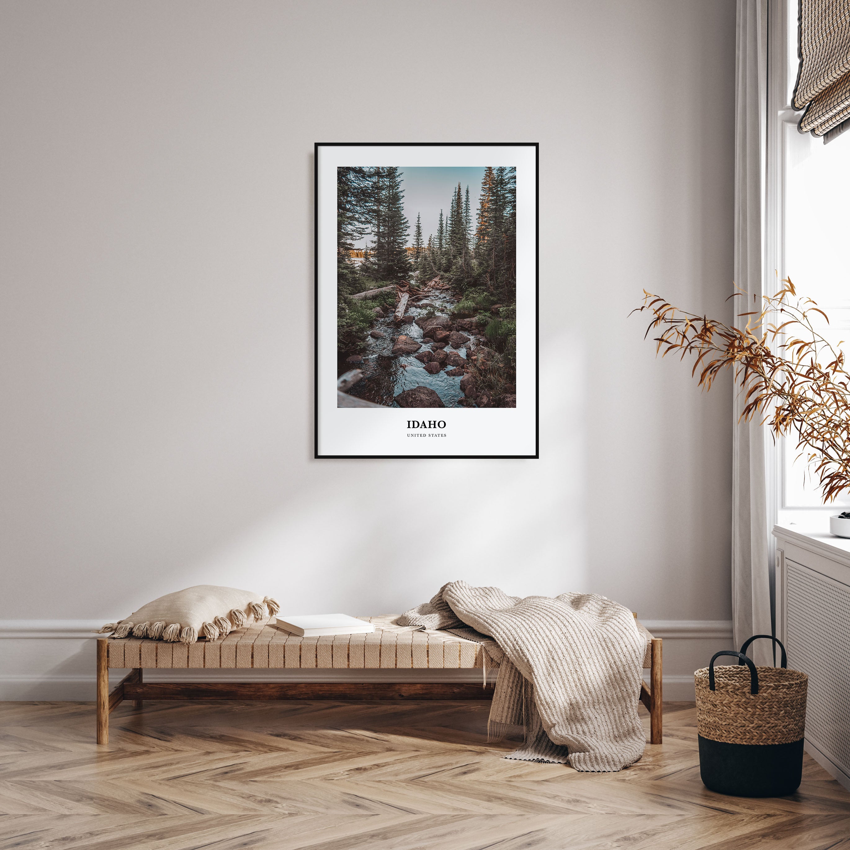 Idaho Portrait Color No 1 Poster