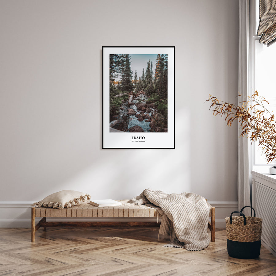 Idaho Portrait Color No 1 Poster