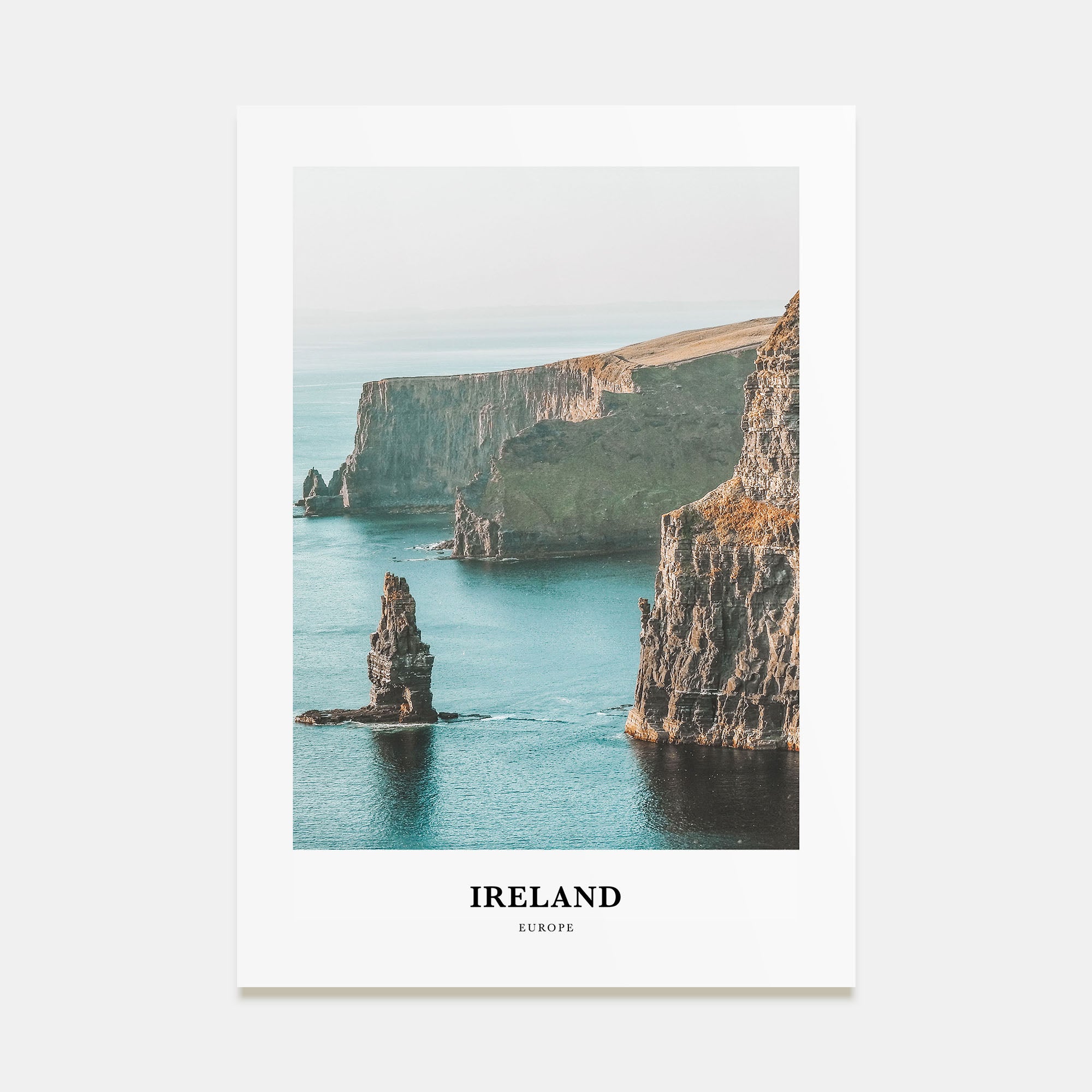 Ireland Portrait Color Poster
