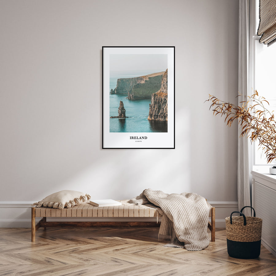 Ireland Portrait Color Poster