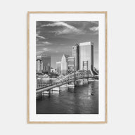 Jacksonville Photo B&W No 1 Poster