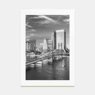 Jacksonville Photo B&W No 1 Poster