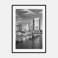 Jacksonville Photo B&W No 1 Poster