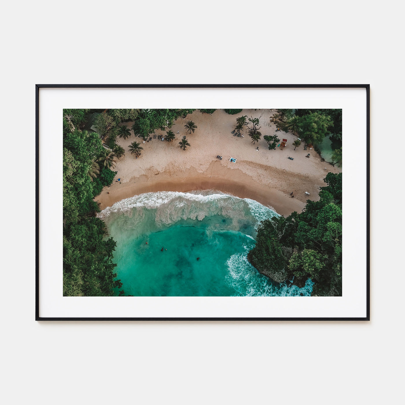 Jamaica Landscape Color Poster