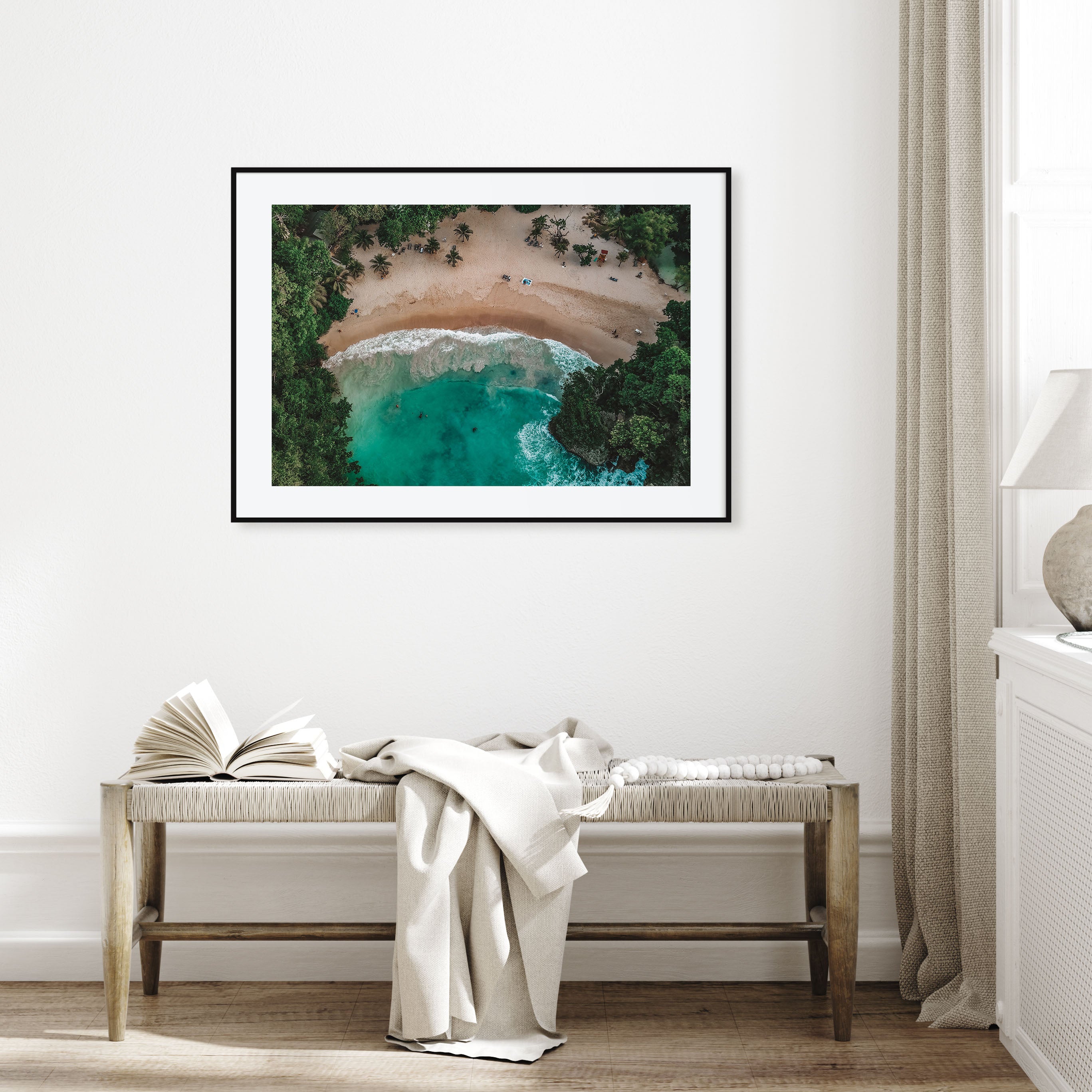 Jamaica Landscape Color Poster