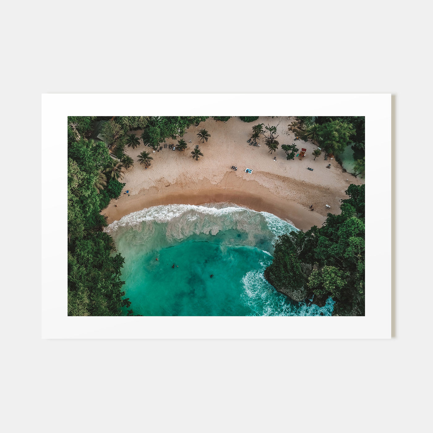 Jamaica Landscape Color Poster