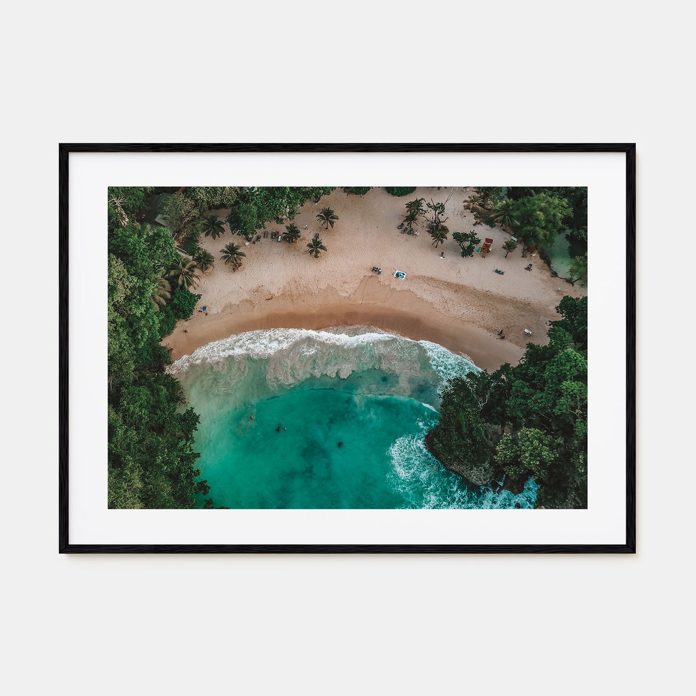 Jamaica Landscape Color Poster