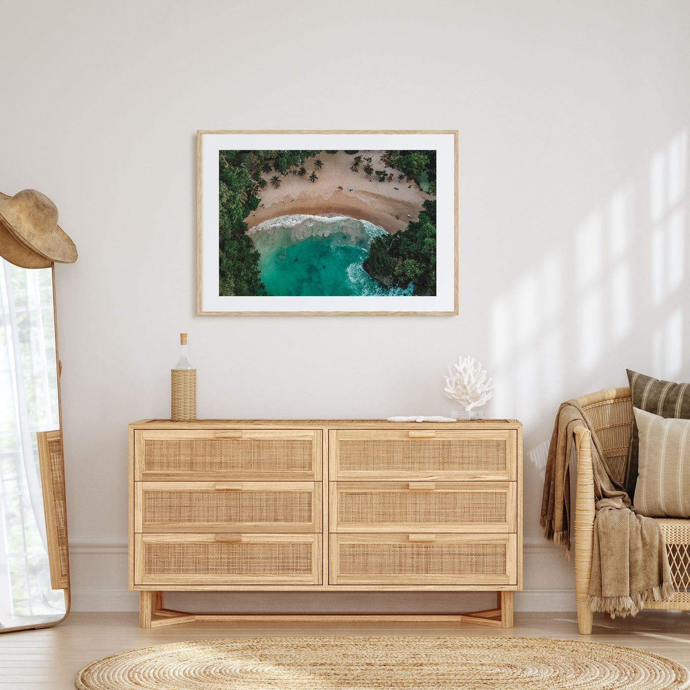 Jamaica Landscape Color Poster