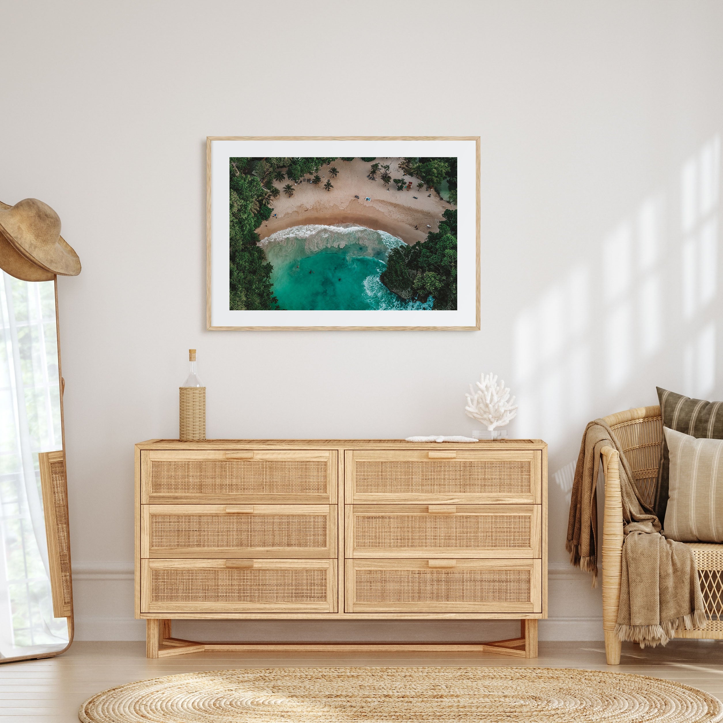 Jamaica Landscape Color Poster