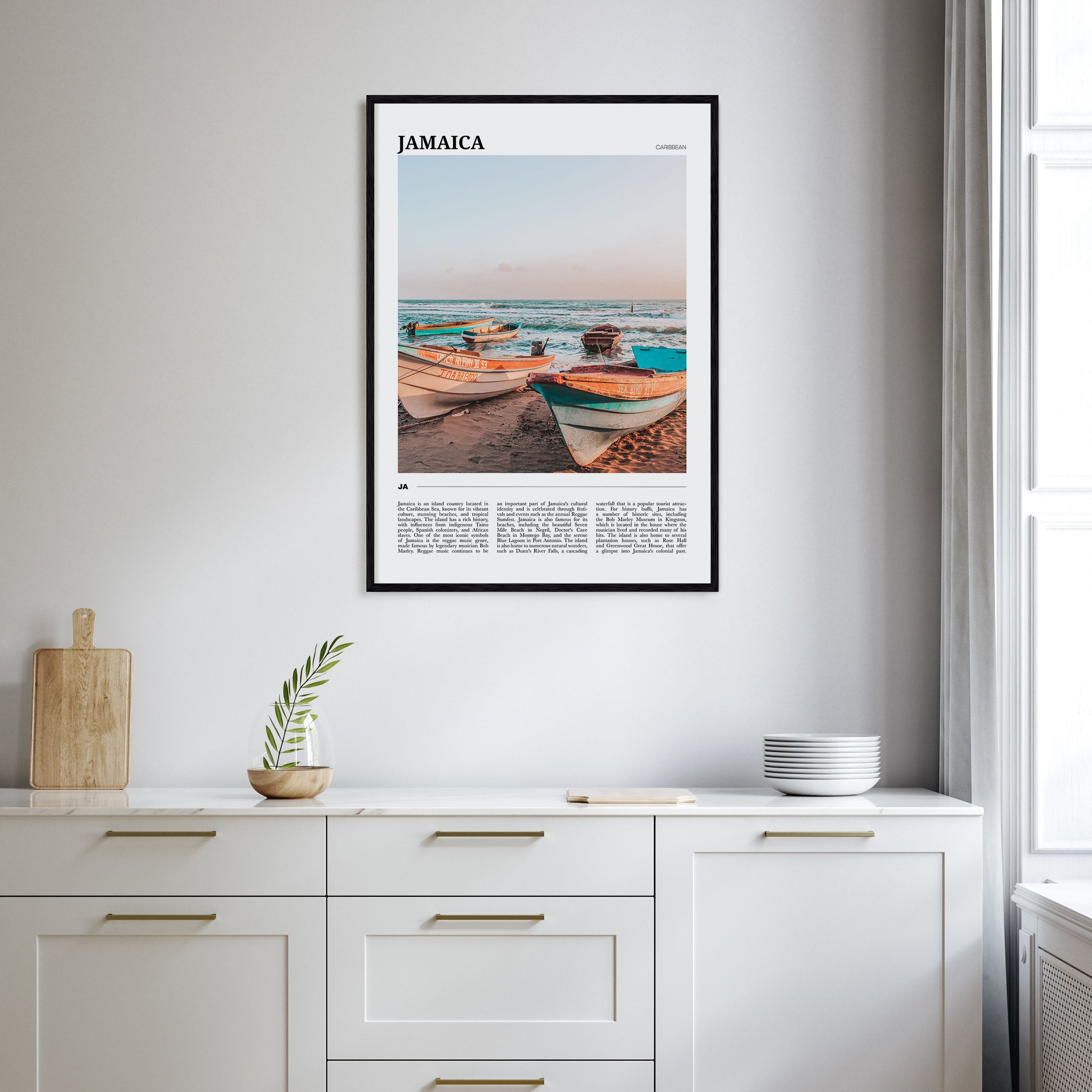 Jamaica Travel Color No 1 Poster