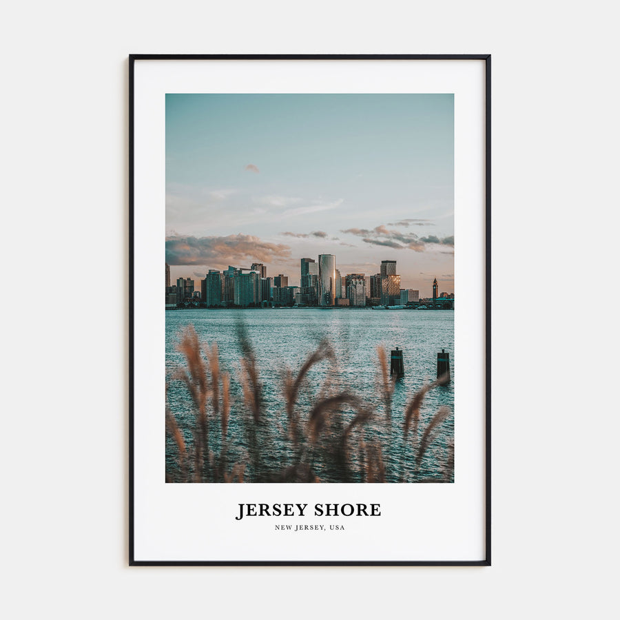 Jersey Shore Portrait Color Poster