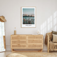 Jersey Shore Portrait Color Poster