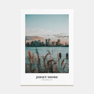 Jersey Shore Portrait Color Poster