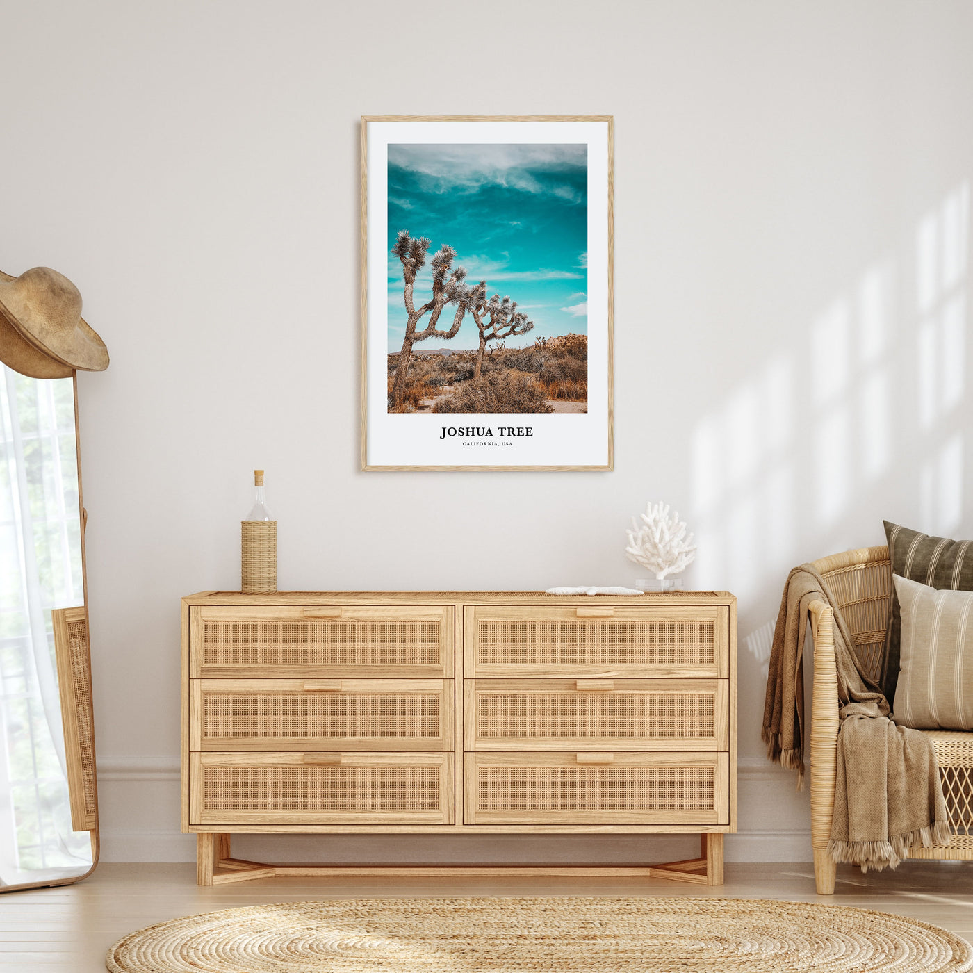 Joshua Tree National Park Portrait Color Poster