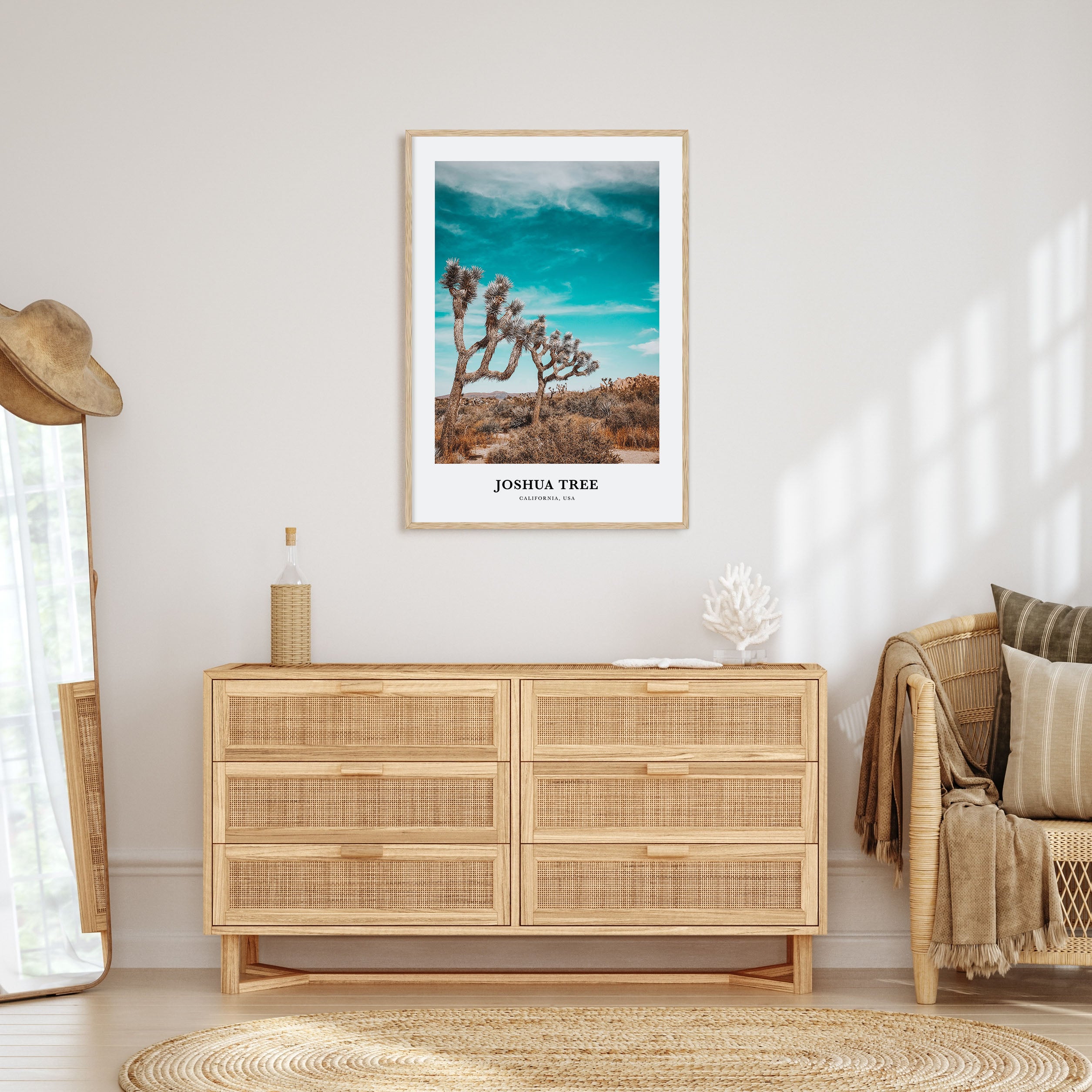 Joshua Tree National Park Portrait Color Poster
