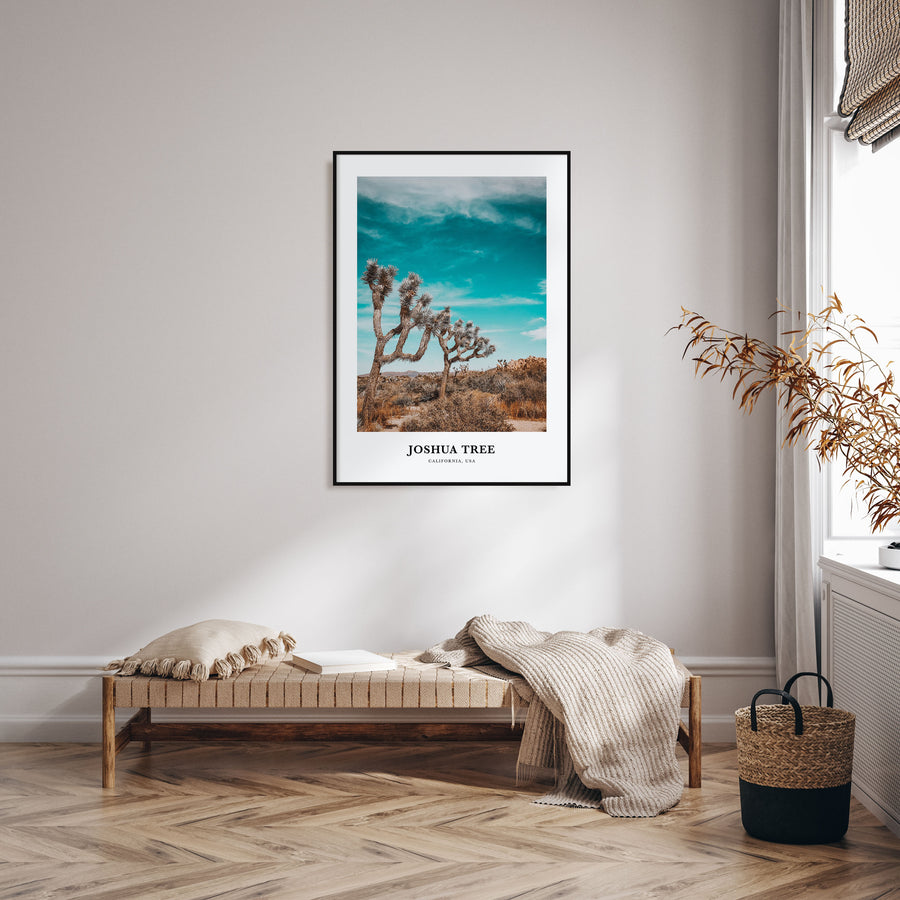 Joshua Tree National Park Portrait Color Poster