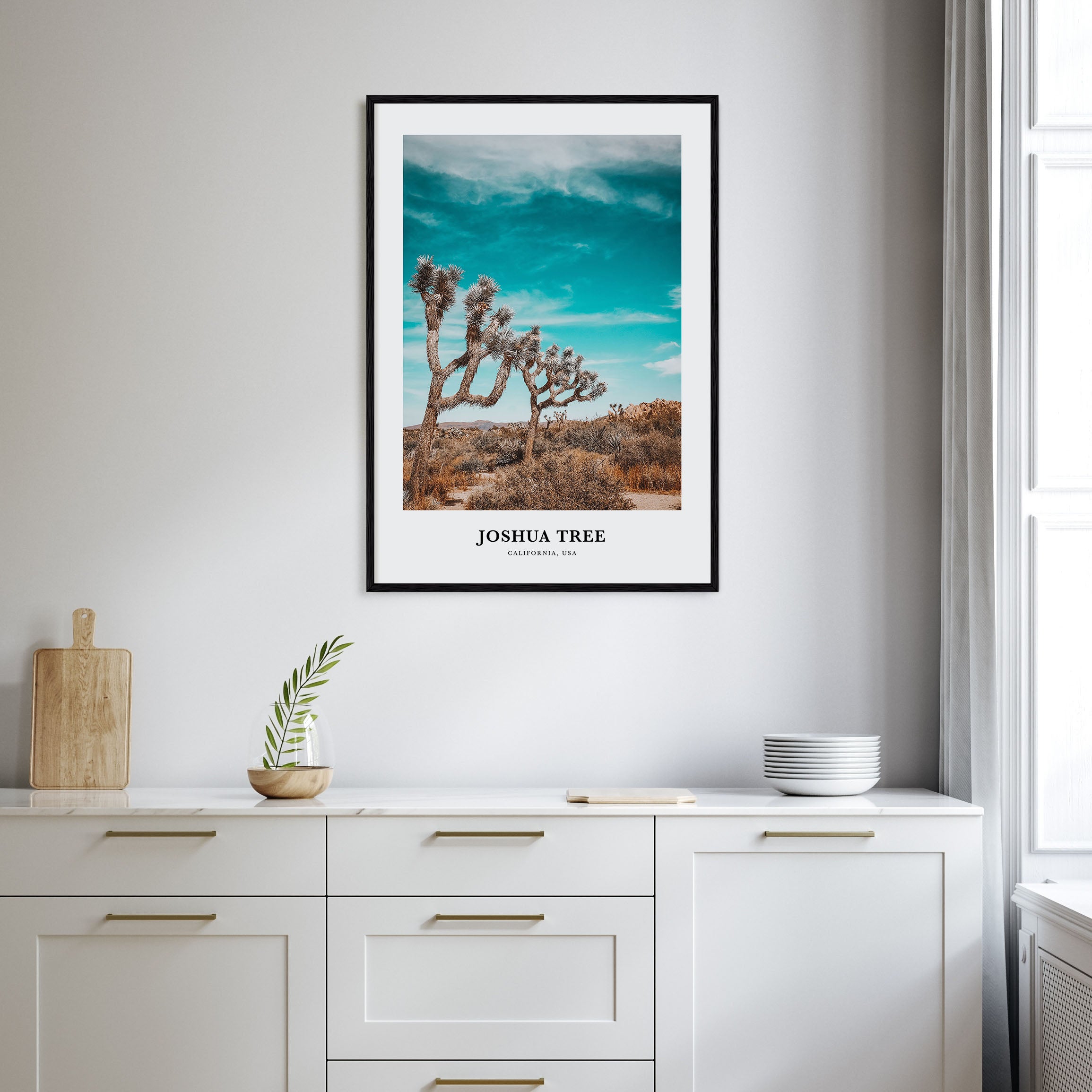 Joshua Tree National Park Portrait Color Poster