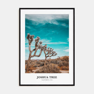 Joshua Tree National Park Portrait Color Poster