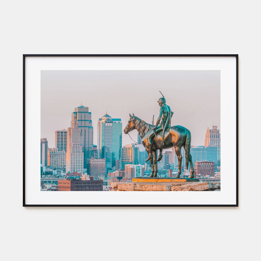 Kansas City Landscape Color Poster