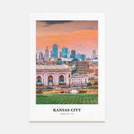 Kansas City Portrait Color No 1 Poster