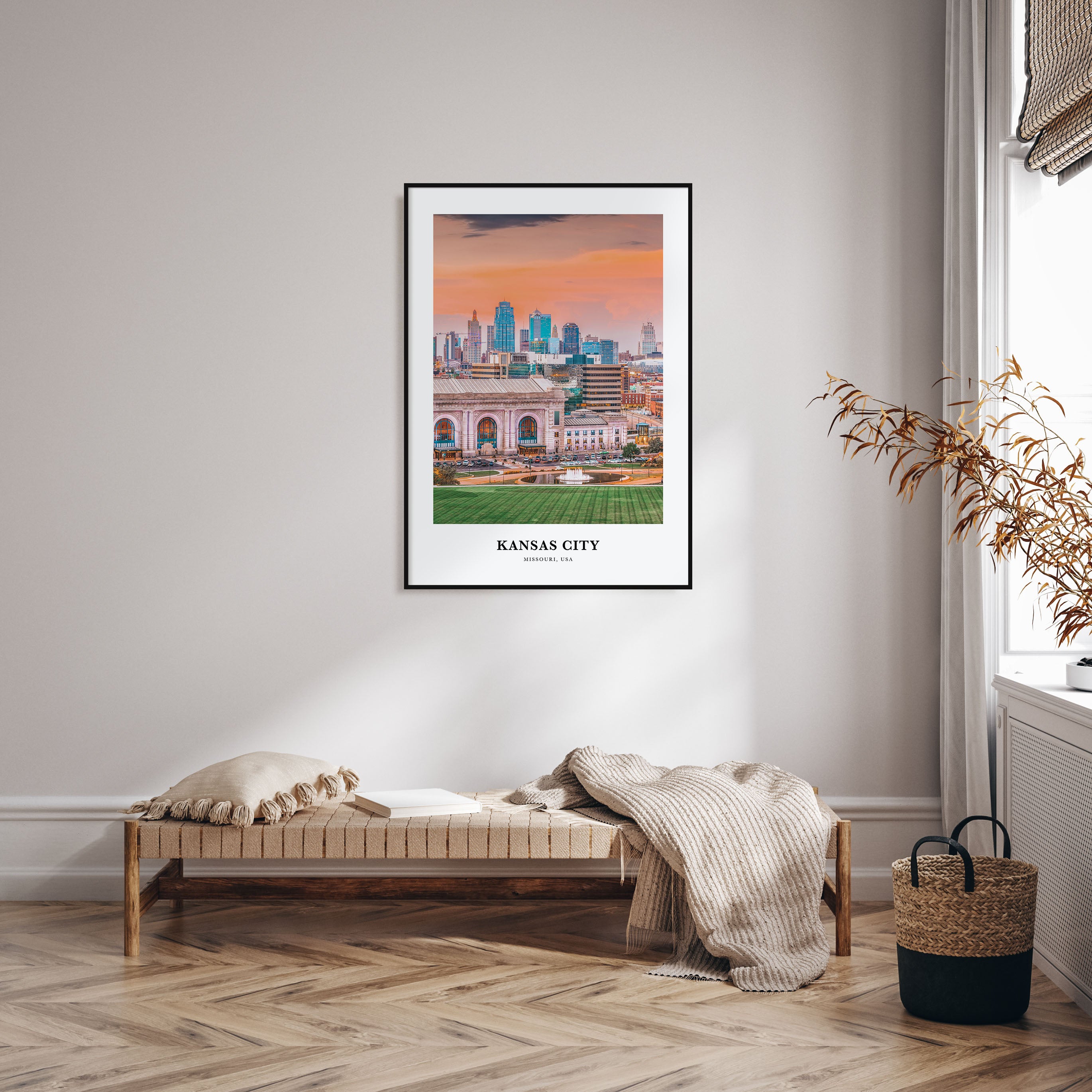 Kansas City Portrait Color No 1 Poster