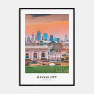 Kansas City Portrait Color No 1 Poster