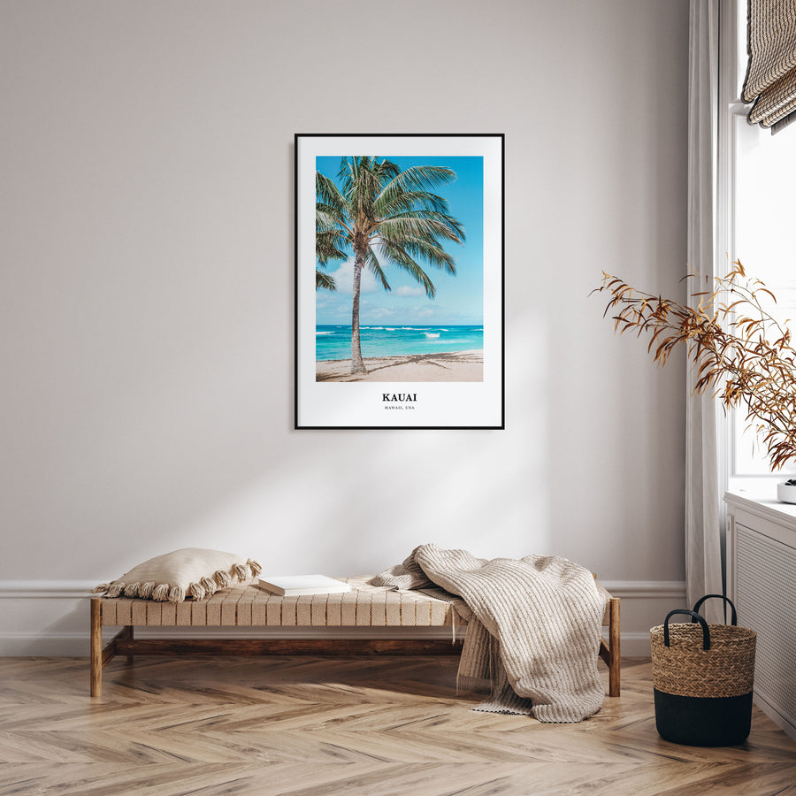 Kauai Portrait Color Poster