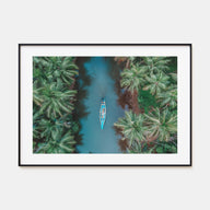 Kerala Landscape Color Poster