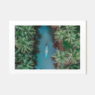Kerala Landscape Color Poster