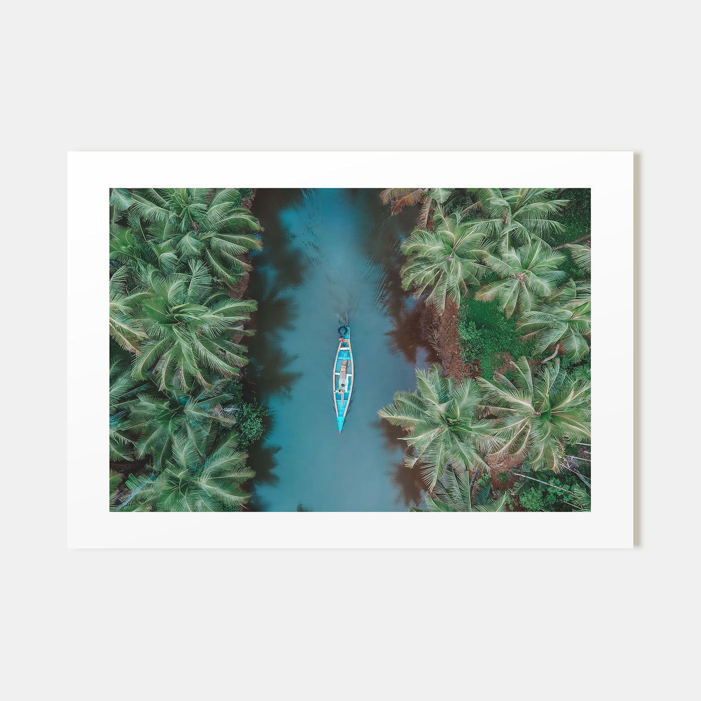 Kerala Landscape Color Poster