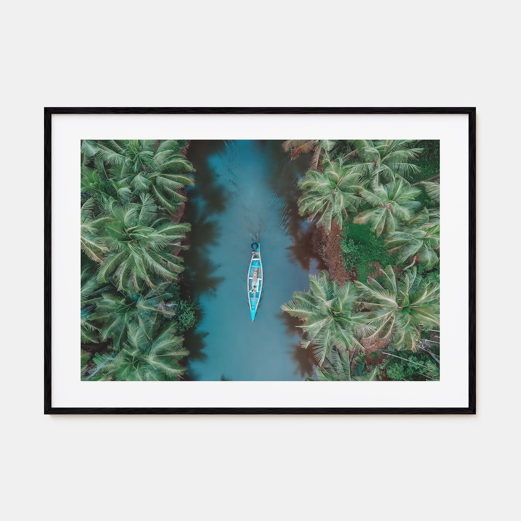 Kerala Landscape Color Poster