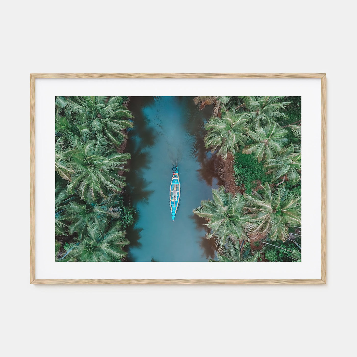 Kerala Landscape Color Poster