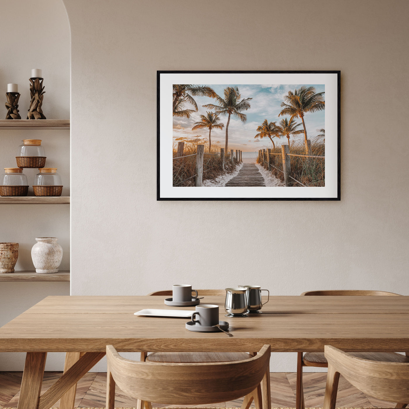 Key West Landscape Color Poster