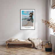 Laguna Beach Portrait Color No 1 Poster