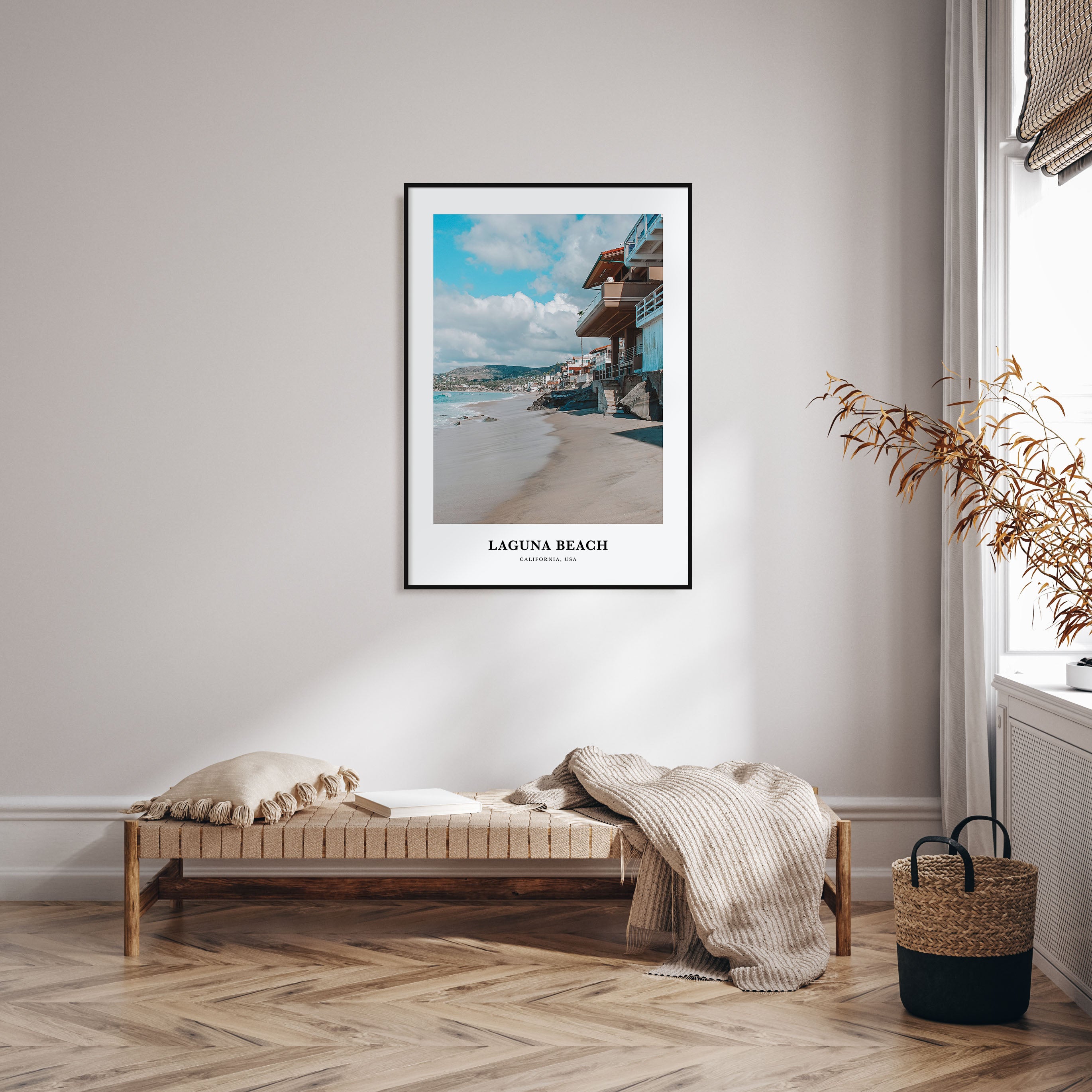 Laguna Beach Portrait Color No 1 Poster
