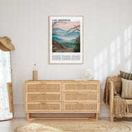 Lake Arrowhead Travel Color Poster