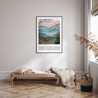 Lake Arrowhead Travel Color Poster